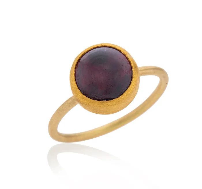 Garnet Zone Ring Nava Zahavi Rings