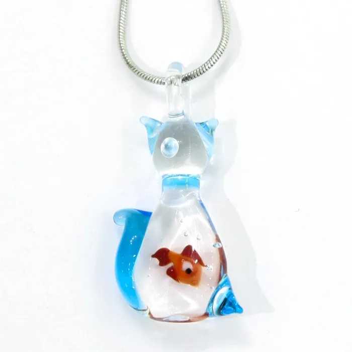 MuranoVitrum Necklaces Kitty Cat necklace