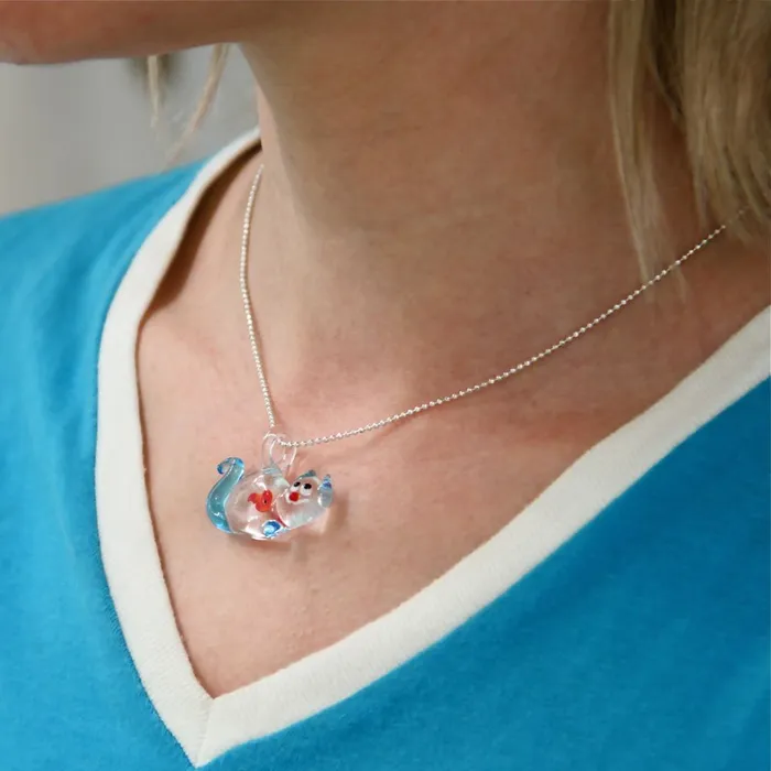 MuranoVitrum Necklaces Kitty Cat necklace