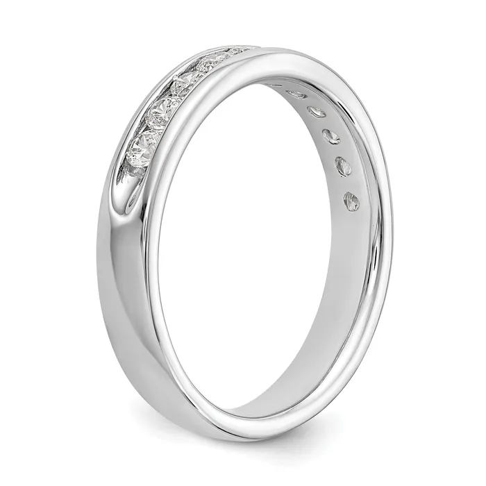 051ct CZ Solid Real 14k True Origin Lab Grown SIVS Near Colorless Mens Wedding Band Ring Goldia Rings