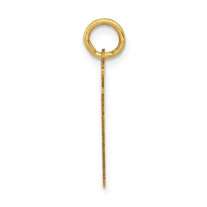 Charm Necklaces Goldia 14k Yellow Gold Small Polished Number 31 Charm