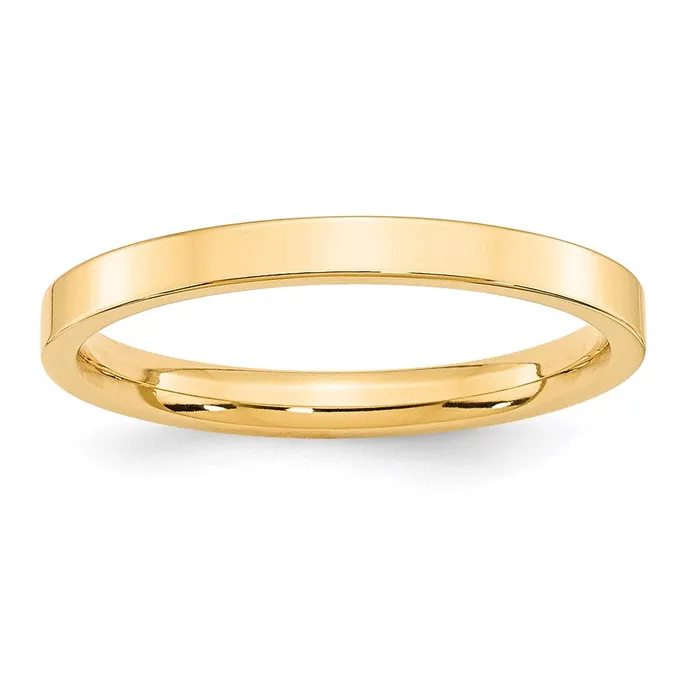 Goldia Rings Solid 18K Yellow Gold 25mm Standard Flat Comfort Fit MensWomens Wedding Band Ring Size 95 Goldia Rings Solid 18K Yellow Gold 25mm Standard Flat Comfort Fit MensWomens Wedding Band Ring Size 95