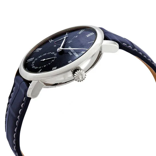 Original Frederique Constant Slimline Automatic Power Reserve Blue Mens Watch FC723NR3S6 JMS always Watches Original Frederique Constant Slimline Automatic Power Reserve Blue Mens Watch FC723NR3S6 JMS always Watches