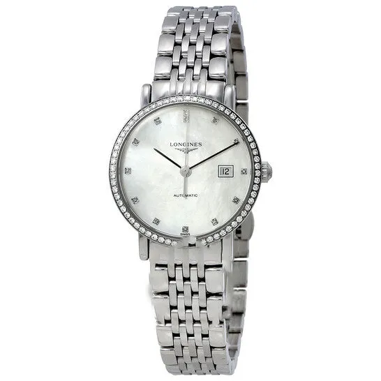 Original Longines Elegant Mother of Pearl Dial Ladies Watch L43100876 JMS always Watches Original Longines Elegant Mother of Pearl Dial Ladies Watch L43100876 JMS always Watches