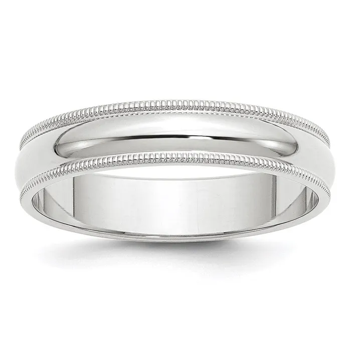 Rings Goldia Solid 10K Yellow Gold White Gold 5mm Milgrain MensWomens Wedding Band Ring Size 8 Rings Goldia Solid 10K Yellow Gold White Gold 5mm Milgrain MensWomens Wedding Band Ring Size 8