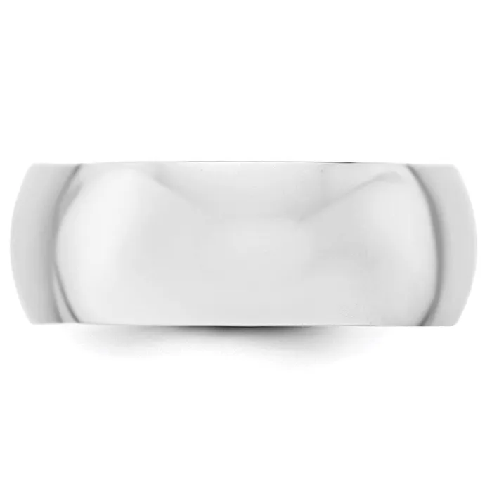Rings Goldia Solid 10K Yellow Gold White Gold 8mm HalfRound MensWomens Wedding Band Ring Size 55 Rings Goldia Solid 10K Yellow Gold White Gold 8mm HalfRound MensWomens Wedding Band Ring Size 55