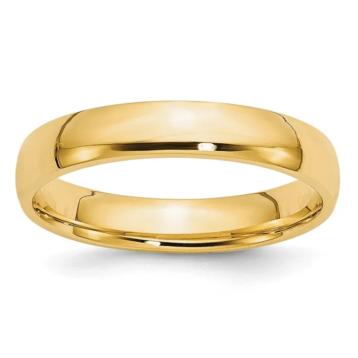 Rings Goldia Solid 18K Yellow Gold 4mm Light Weight Comfort Fit MensWomens Wedding Band Ring Size 65 Rings Goldia Solid 18K Yellow Gold 4mm Light Weight Comfort Fit MensWomens Wedding Band Ring Size 65