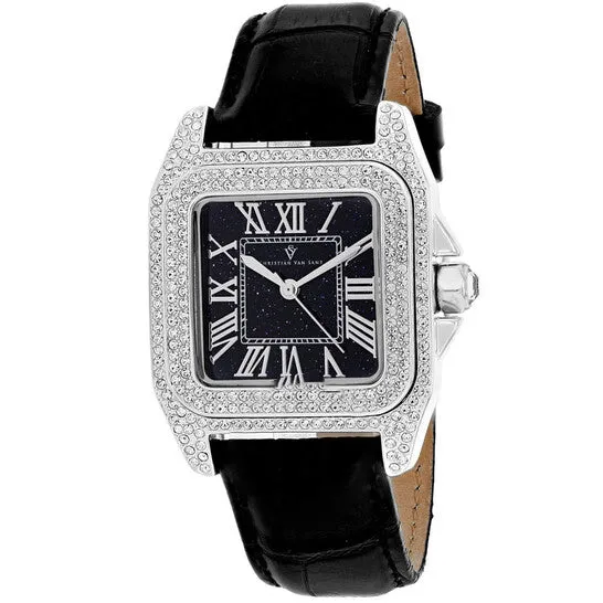 Watches JMS always Original Christian Van Sant Radieuse Quartz Black Dial Ladies Watch CV4420 Watches JMS always Original Christian Van Sant Radieuse Quartz Black Dial Ladies Watch CV4420
