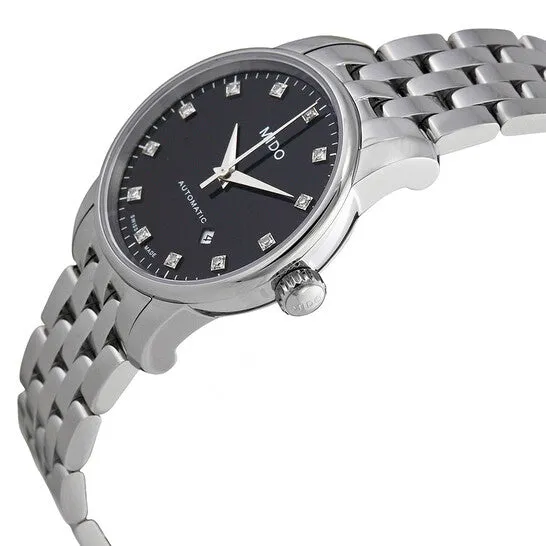 Watches JMS always Original Mido Baroncelli Automatic Black Dial Ladies Watch M76004681 Watches JMS always Original Mido Baroncelli Automatic Black Dial Ladies Watch M76004681