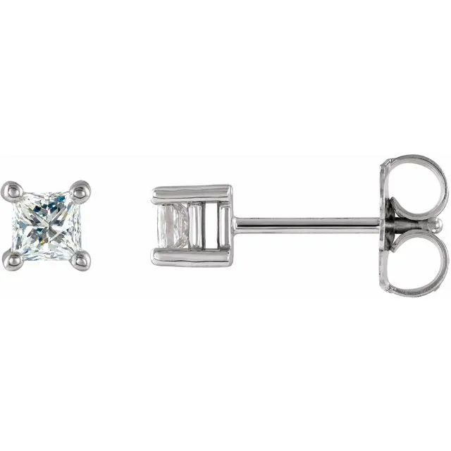 14K White 16 CTW Diamond Earring TreasureFineJewelers Earrings