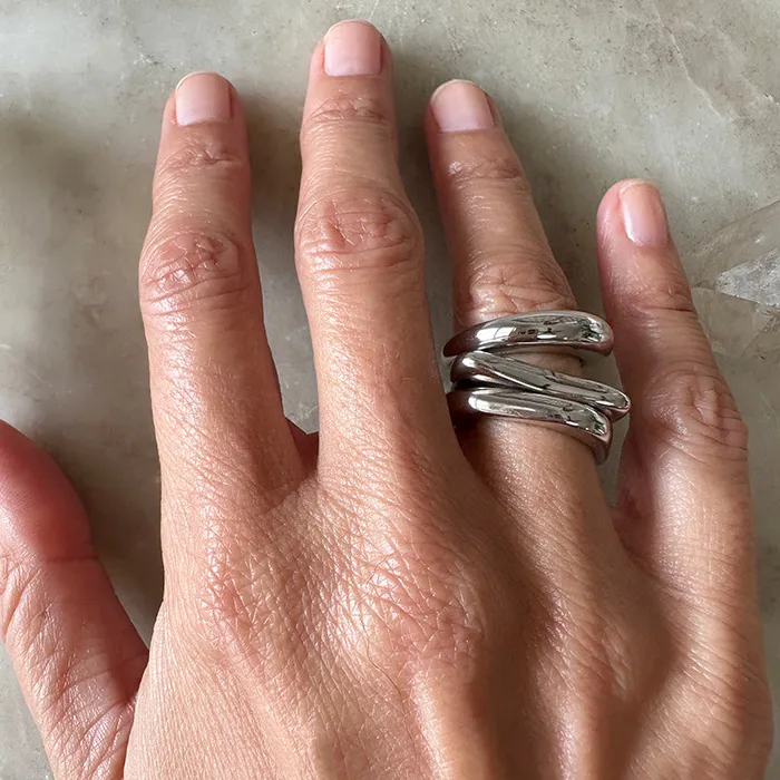 Tarvos Silver Ring Robindira Unsworth Rings