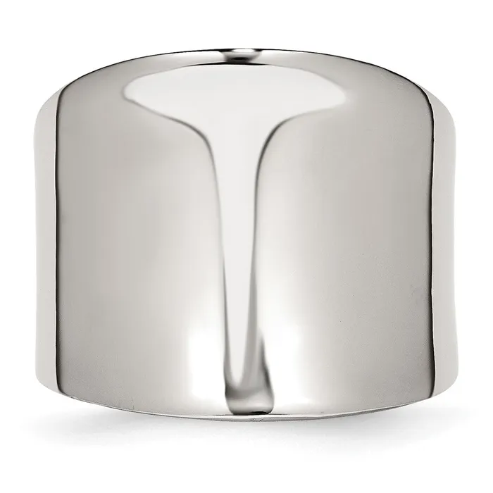 TreasureFineJewelers Rings Stainless Steel Polished Ring
