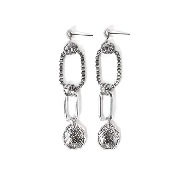 WellDunn Earrings Venise Silver Earrings