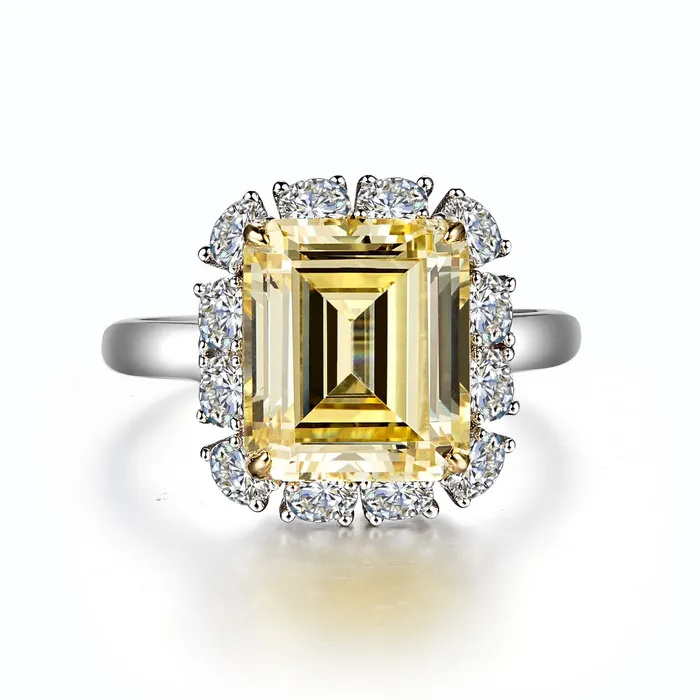 Lafonn Rings EmeraldCut Halo Engagement Ring