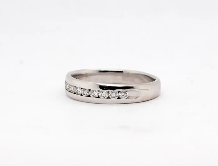 Rings FULLERS PURCHASE FROM PUBLIC 14KW 33 Cttw Diamond Wedding Ring