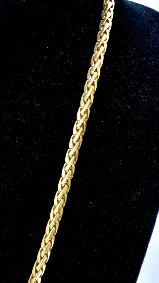 Vintage by Misty Van Cleef Arpels 18k Gold Chain Necklace Necklaces