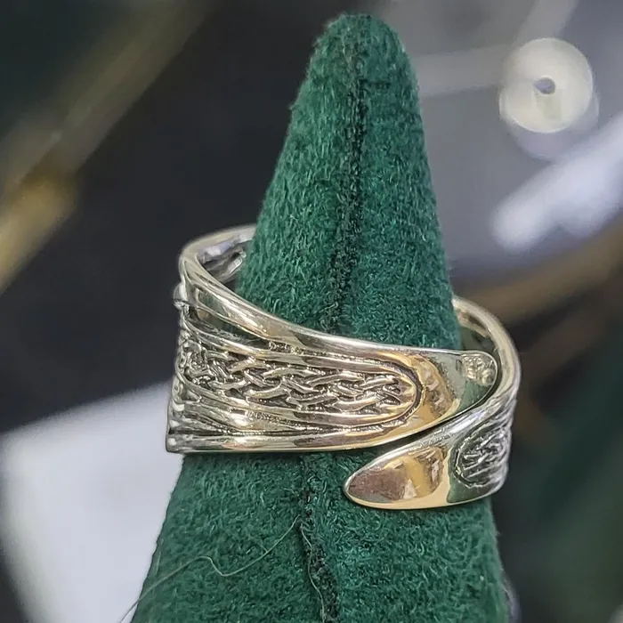 Killarney Celtic Jewelry Rings Celtic ring with cubic zironia Killarney Celtic Jewelry Rings Celtic ring with cubic zironia