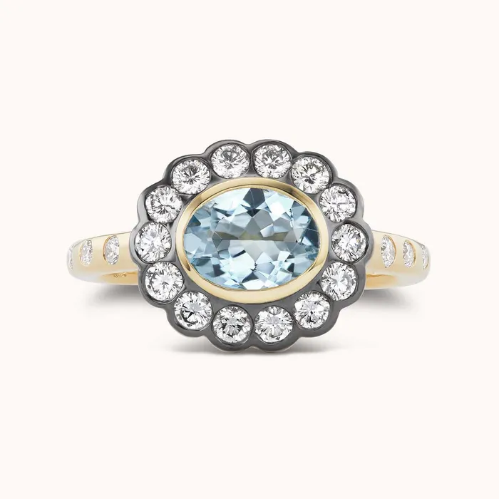 Rings Marlo Laz Lexie Ring Aquamarine