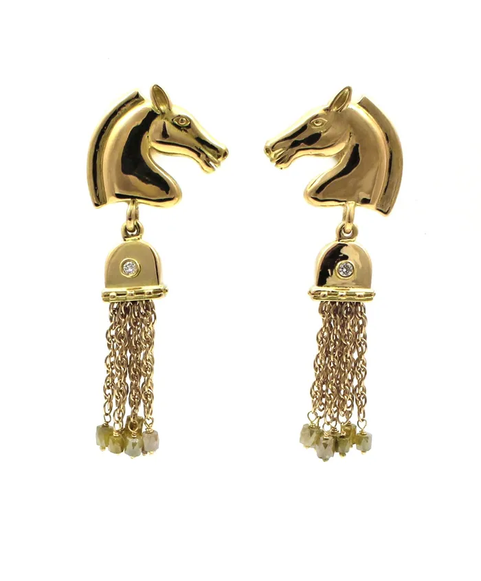Victoria Adams Earrings Horse Head Earrings