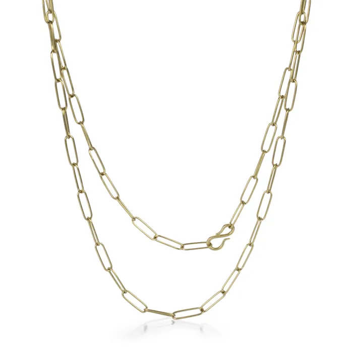 22 Lightweight 18k Chain Maria Beaulieu Necklaces
