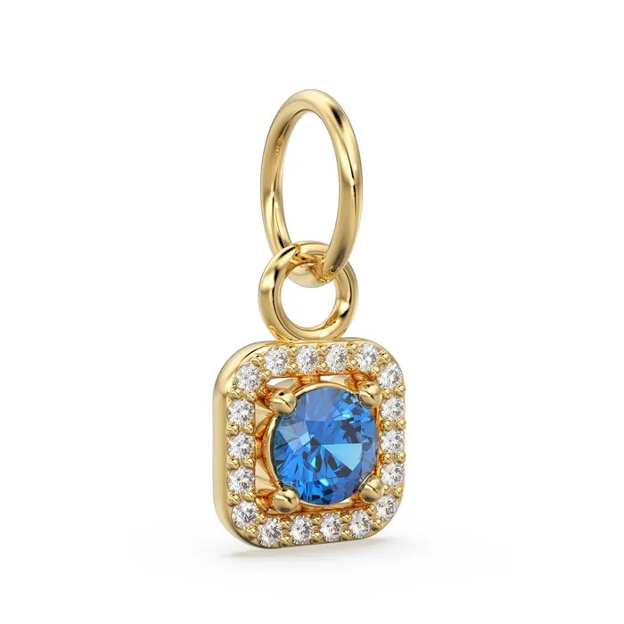 Jalvi Co Charm Necklaces London Blue Topaz Diamond 14k Gold Charm Blue Gemstone Solid Gold Pendant Handmade Topaz Pendant Gemstone Jewelry Dainty Charm Jalvi Co Charm Necklaces London Blue Topaz Diamond 14k Gold Charm Blue Gemstone Solid Gold Pendant Handmade Topaz Pendant Gemstone Jewelry Dainty Charm