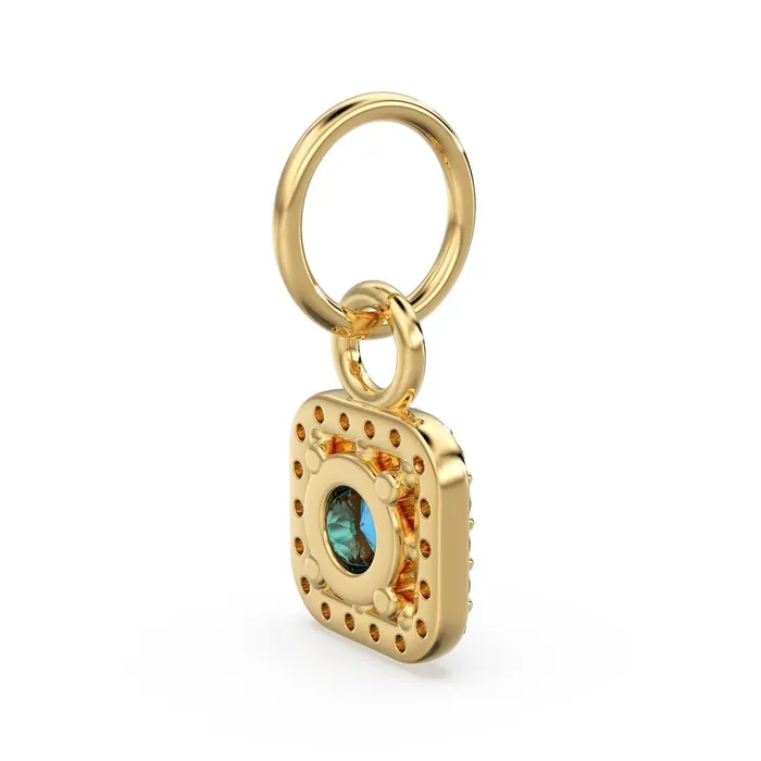 Jalvi Co Charm Necklaces London Blue Topaz Diamond 14k Gold Charm Blue Gemstone Solid Gold Pendant Handmade Topaz Pendant Gemstone Jewelry Dainty Charm Jalvi Co Charm Necklaces London Blue Topaz Diamond 14k Gold Charm Blue Gemstone Solid Gold Pendant Handmade Topaz Pendant Gemstone Jewelry Dainty Charm