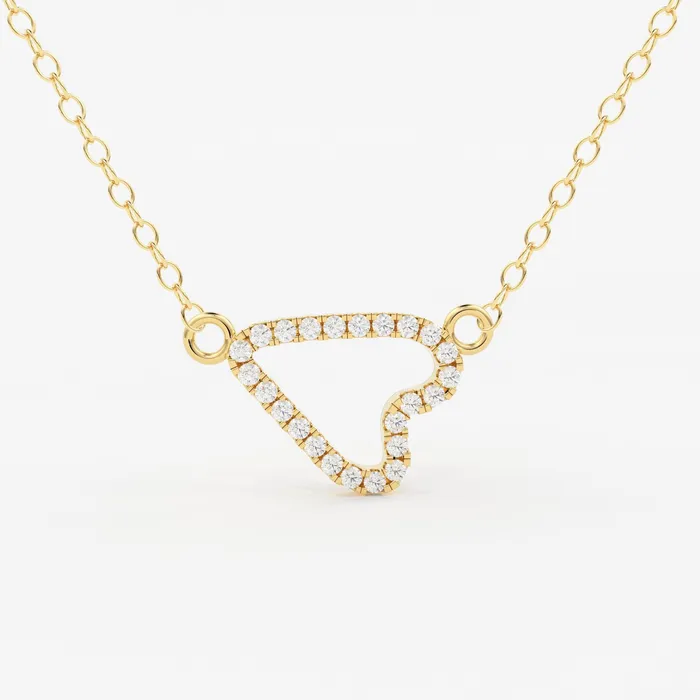Necklaces Jalvi Co Sideways Heart necklace 14k Gold Sideways Diamond Heart in Micro Pave Setting Gift for Her Love Girl Mothers Day Sale Necklaces Jalvi Co Sideways Heart necklace 14k Gold Sideways Diamond Heart in Micro Pave Setting Gift for Her Love Girl Mothers Day Sale