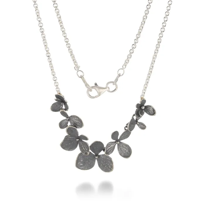 Necklaces Multi Hydrangea Necklace John Iversen