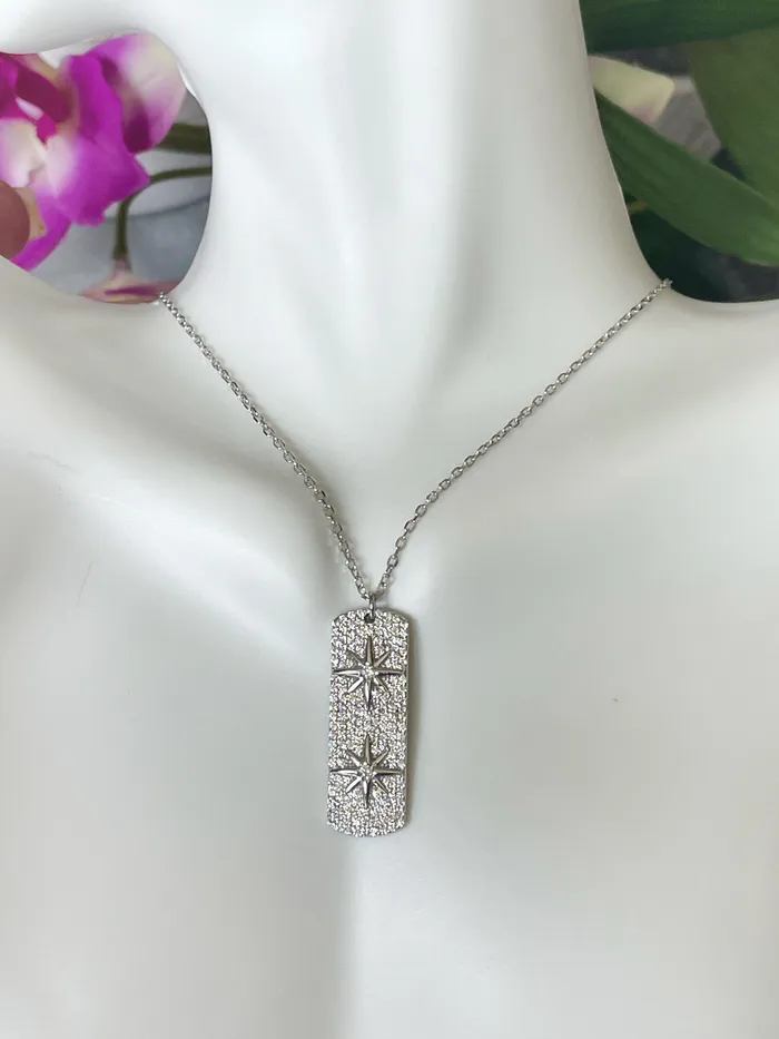 Sterling Silver Stars Are Bright Necklace Sophiareneboutiquecom Necklaces