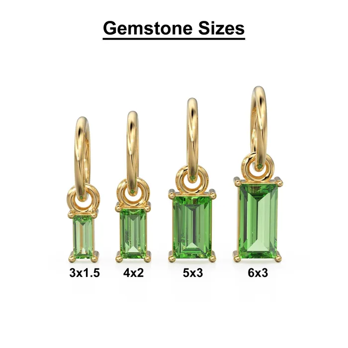 TINY Peridot Sapphire Charm Pendant 14k 18k Solid Gold Pendant Baguette Peridot Pendant Petite Arizona Olivine Charm 5x3mm 6x3mm Jalvi Co Charm Necklaces TINY Peridot Sapphire Charm Pendant 14k 18k Solid Gold Pendant Baguette Peridot Pendant Petite Arizona Olivine Charm 5x3mm 6x3mm Jalvi Co Charm Necklaces