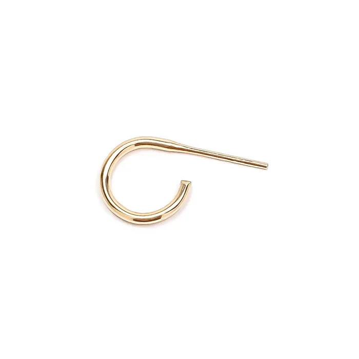 9mm Hoop Earrings with Post 14K Gold Filled Hoops By Hand Earrings 9mm Hoop Earrings with Post 14K Gold Filled Hoops By Hand Earrings