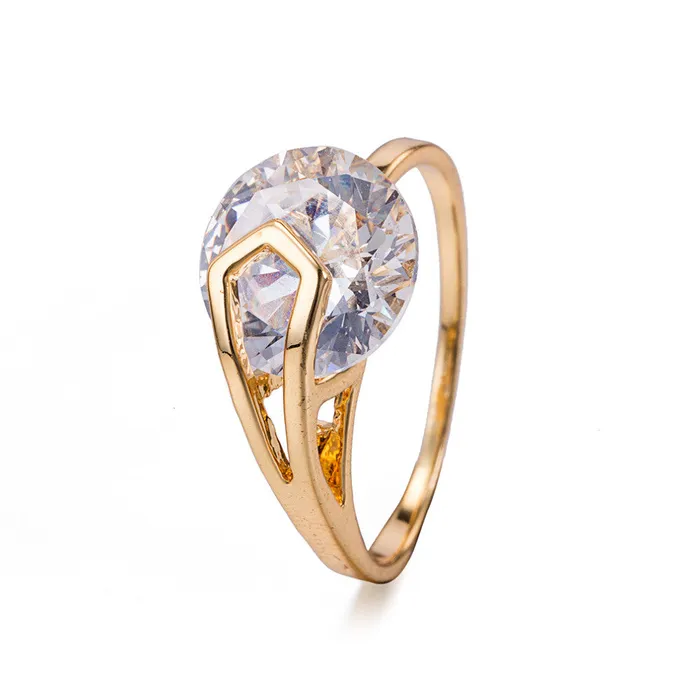 Big Crystal Stone Zircon Wedding Ring for Women sparklingselections Rings
