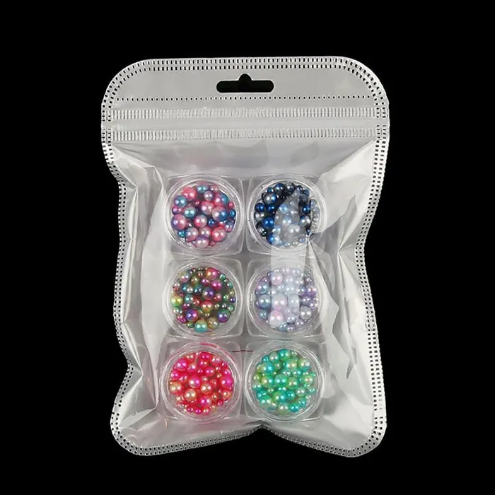 Charm Necklaces sparklingselections 6Box 3D Nail Sticker Caviar Beads Charm Pearl Charm Necklaces sparklingselections 6Box 3D Nail Sticker Caviar Beads Charm Pearl