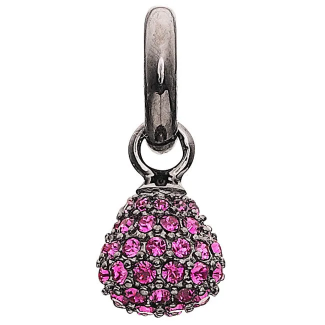 Charm Necklaces STORY STORY by Kranz Ziegler Black Rhodium Pink Pav Drop Charm343893 RETIRED ONLY 2 LEFT Charm Necklaces STORY STORY by Kranz Ziegler Black Rhodium Pink Pav Drop Charm343893 RETIRED ONLY 2 LEFT