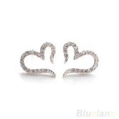 Earrings sparklingselections Girls Charming Rhinestone Cute Ear Stud Earring Earrings sparklingselections Girls Charming Rhinestone Cute Ear Stud Earring