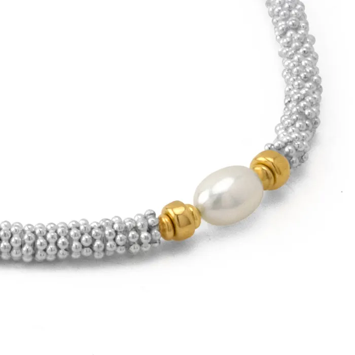 Elisa Ilana Necklaces Freshwater Pearl Choker Necklace