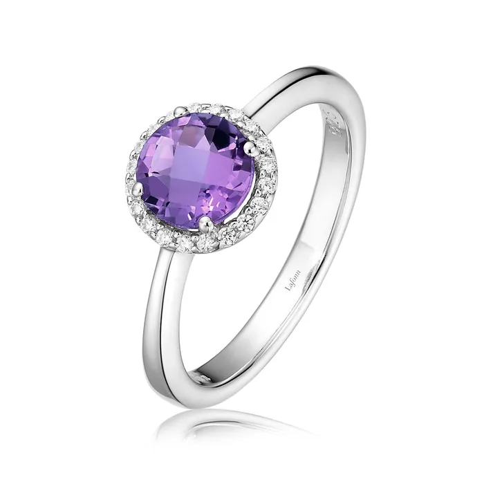 Lafonn Amethyst February Birthstone Ring Rings