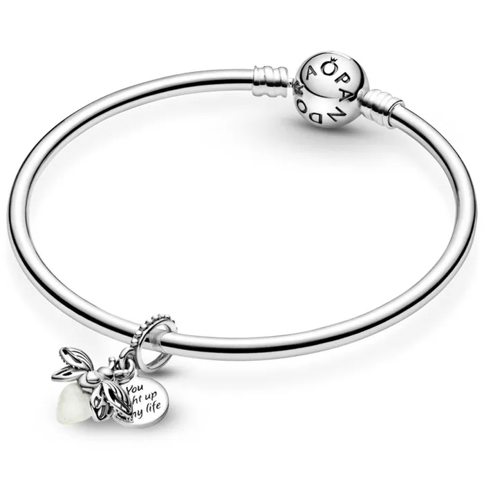 Pandora Charm Necklaces Pandora Glowinthedark Firefly Lightning Bug Dangle Charm