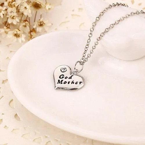 Rhinestone Godmother Necklace Jewelry Mothers Day Mom Gift sparklingselections Necklaces Rhinestone Godmother Necklace Jewelry Mothers Day Mom Gift sparklingselections Necklaces