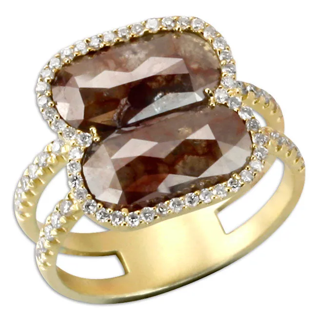 Rings Raw Cut Diamond Ring338561 Meira T