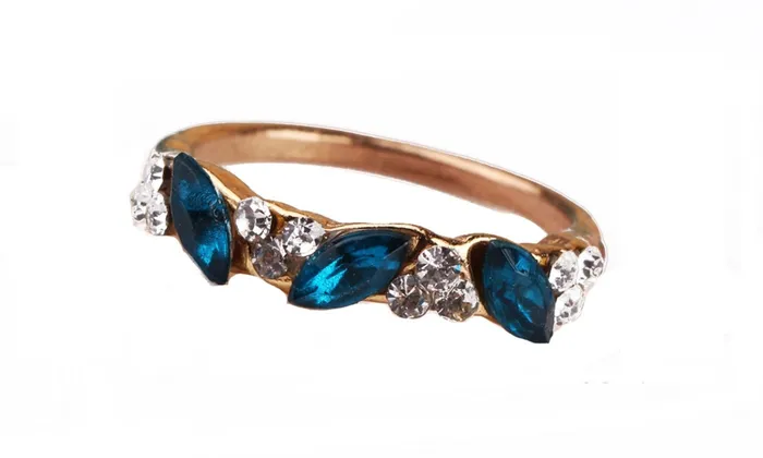 Rings sparklingselections Female Angel Cute Vintage Crystal Ring For Women