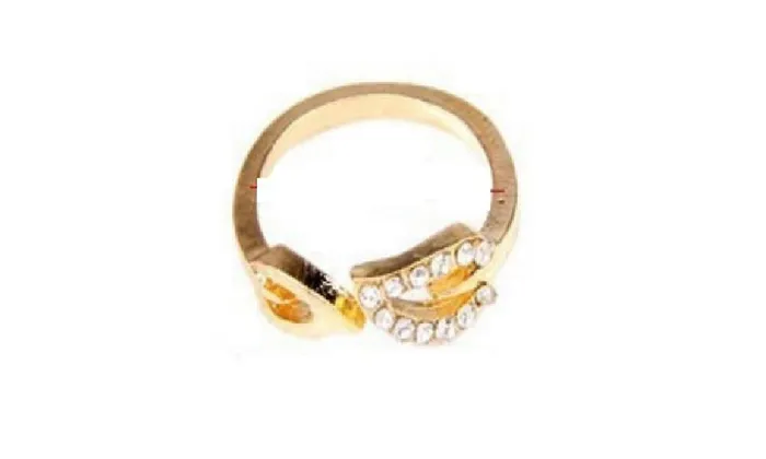 sparklingselections Rings Two AntiDrilling Leaves Retro Korean Couple Ring