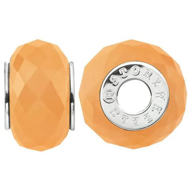 Storywheels Rings Storywheels Faceted Dyed Peach Agate Sterling Silver Wheel ONLY 5 AVAILABLE333783 Storywheels Rings Storywheels Faceted Dyed Peach Agate Sterling Silver Wheel ONLY 5 AVAILABLE333783