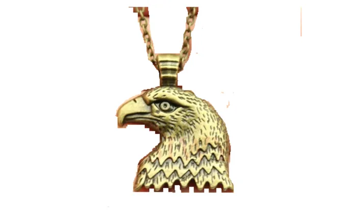 Vintage Antique Bronze Plated Eagle Pendant Necklace sparklingselections Necklaces Vintage Antique Bronze Plated Eagle Pendant Necklace sparklingselections Necklaces