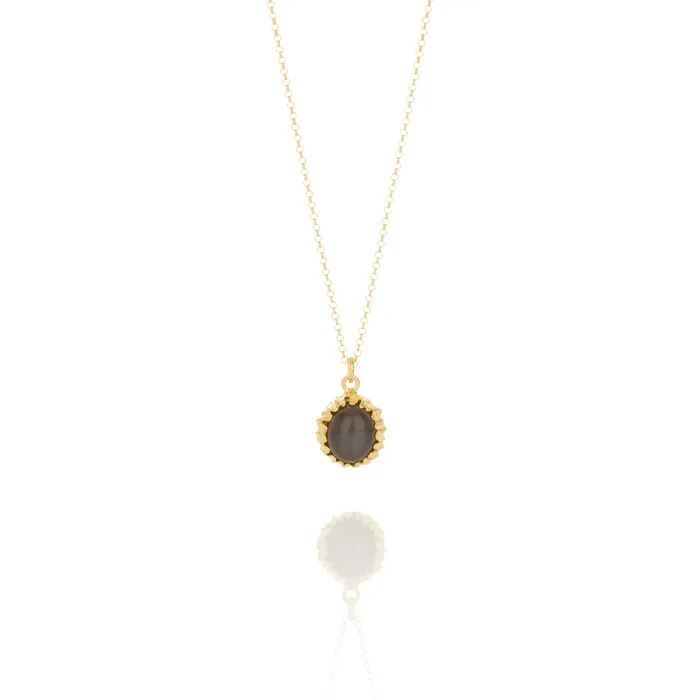 AURUM by Gubjrg BASALT NECKLACE Necklaces