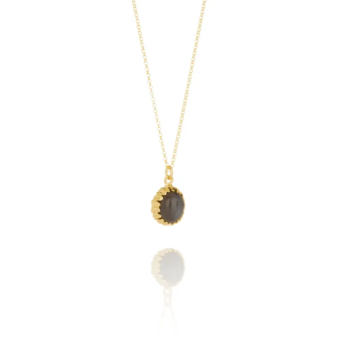 AURUM by Gubjrg BASALT NECKLACE Necklaces