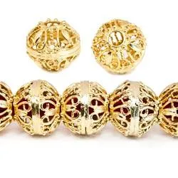 Beadsofcambaycom Rings 13x15mm 22kt Gold Plated Copper Heart Filigree Round Bead DISCONTINUED Beadsofcambaycom Rings 13x15mm 22kt Gold Plated Copper Heart Filigree Round Bead DISCONTINUED