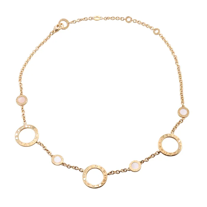 Bvlgari Necklaces Bulgari Mother of Pearl Gold Necklace