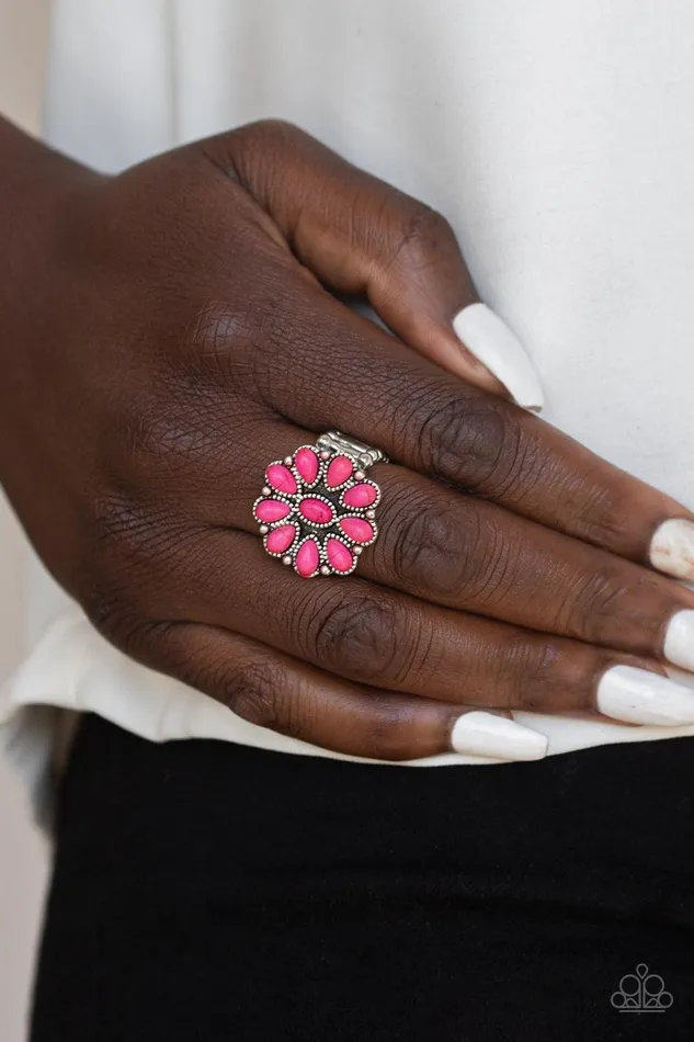 Paparazzi Accessories Rings Stone Gardenia Pink Ring Jewelry by Bretta