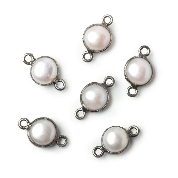 Rings 85mm Black Gold 925 Silver Bezel Rose White Freshwater Pearl Button Connector 1 Piece Beadsofcambaycom Rings 85mm Black Gold 925 Silver Bezel Rose White Freshwater Pearl Button Connector 1 Piece Beadsofcambaycom